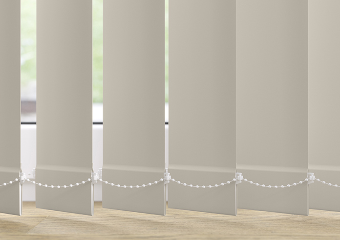 Orion (Blackout), Light Taupe - Vertical Blind Slats - Image 3